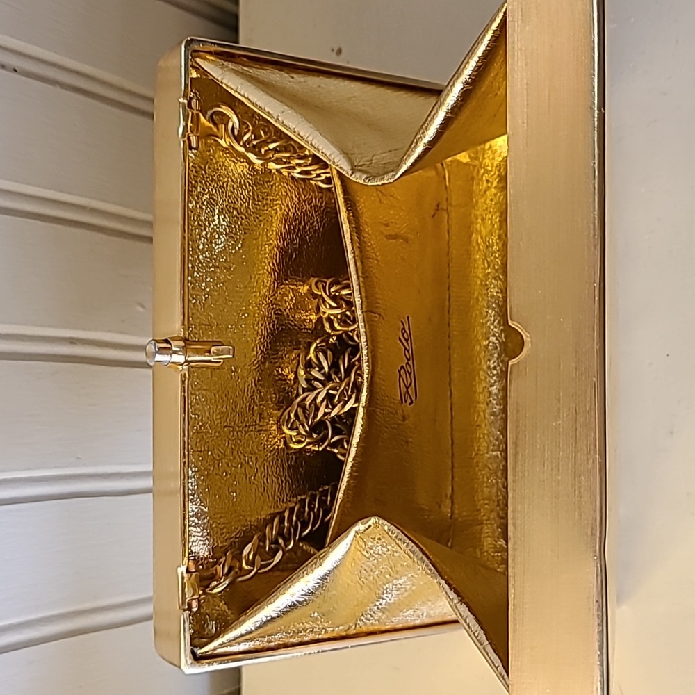 Vintage Rodo Metal Clutch - Picture 11 of 17